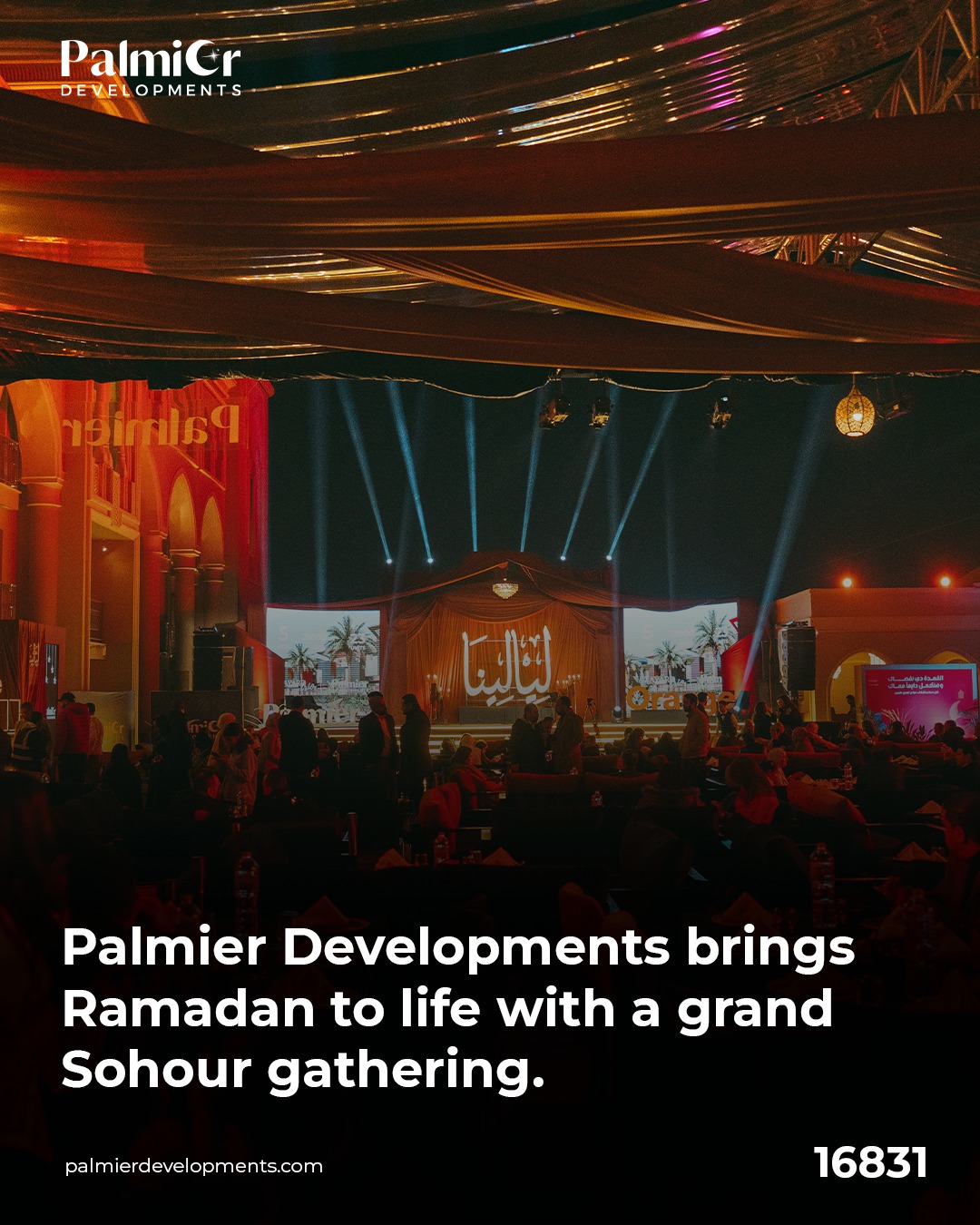 Palmier Developments Hosts Grand Sohour Gathering at Layalina, Giza Palace Hotel